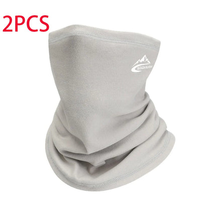 1/2Pcs Running Velvet Thermal Neck Warmer Ski Riding Snowboard Scarf Men Women Winter Sports Hiking Cycling Bandana