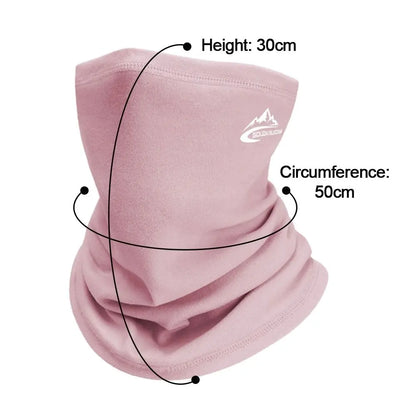1/2Pcs Running Velvet Thermal Neck Warmer Ski Riding Snowboard Scarf Men Women Winter Sports Hiking Cycling Bandana